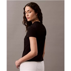 Overlap Logo Slim T-Shirt