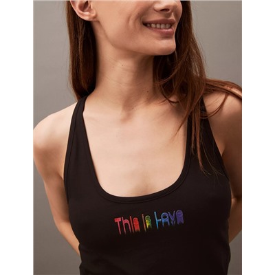Pride This Is Love Tank Dress