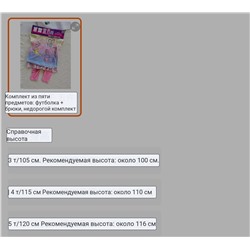 Капсульный набор одежды из 5 предметов