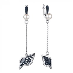 Серьги серебро 52877S1U