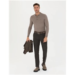 Vizon Melanj Slim Fit Basic Kazak