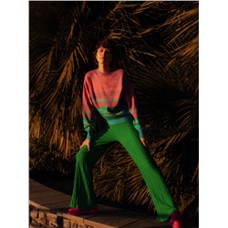 Hose aus Strukturjersey