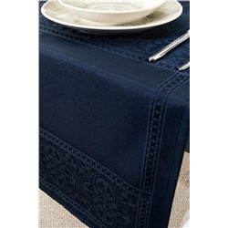 Moroccon Runner - Lacivert - 45x160 cm
