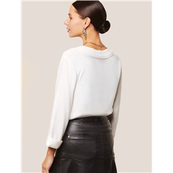 Летящая блузка из премиальной вискозы и лиоцелла