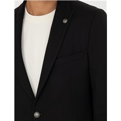 Siyah Ekstra Slim Fit Blazer Ceket