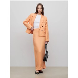 Юбка а-силуэта из 100% вискозы, S1013/apricot