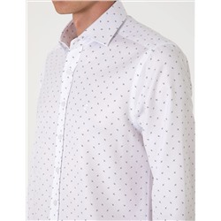 Beyaz Slim Fit Uzun Kollu Gömlek