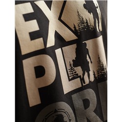 Футболка из премиального хлопка с авторским принтом