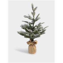 Ель искусственная, 60 см, в крафте, с подсветкой, полиэтилен, Interior natural