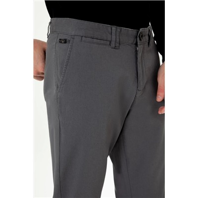 Erkek Antrasit Kanvas Pantolon