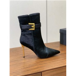 Модные ботинки с квадратной пряжкой  БАЛЬМА*Н