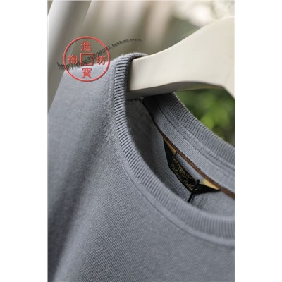 Мужской тонкий трикотажный джемпер  GUTTERIDG*E