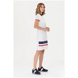 Kadın Beyaz Örme Elbise