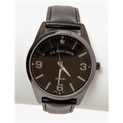 HIS AND HERS BLACK STRAP DIAMOND WATCH SET