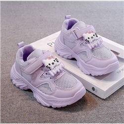 Кроссовки для девочек. Идеально для уроков физкультуры. В подарок шарм с кошечкой!