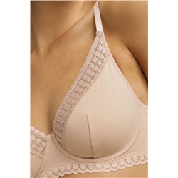 Sujetador con aros Foulard de microfibra