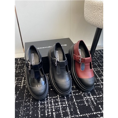 Стильные женские лоферы на толстой подошве, модель МЭР*И ДЖЕЙ*Н от АЛЕКСАНДР ВАН*Г