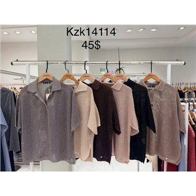 KZK14114 Джемпер серый первый слева