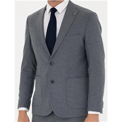 Koyu Mavi Slim Fit Takım Elbise