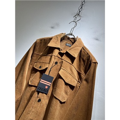 Мужская вельветовая рубашка  ZEGN*A