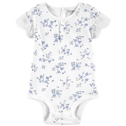 Baby Eyelet Ruffle Bodysuit