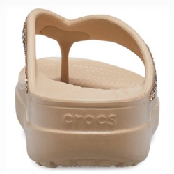 Women's Crocs Sloane Glitter Wedge Flip