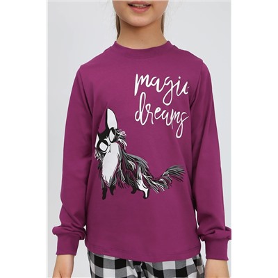 Пижама с брюками 91238 для девочки (джемпер, брюки) НАТАЛИ #885625