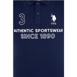 Erkek Lacivert Polo Yaka Tişört