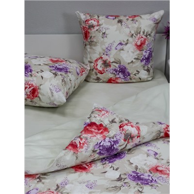 КПБ Перкаль компаньон Аврора 100% хлопок 110 г/м2, "Текстильная коллекция" книжка