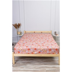 Простыня на резинке поплин Полька