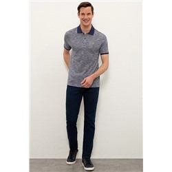 Erkek Lacivert Polo Yaka Tişört