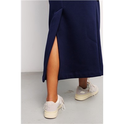 Юбка длинная макси с разрезом 388DNV