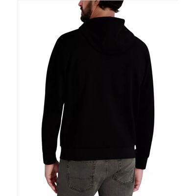 KARL LAGERFELD PARIS Men's Textured Armor Pull-On Sweatshirt