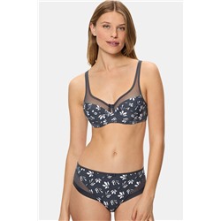 Sujetador de gran capacidad con aros Generous print flores