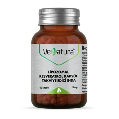 LiPOZOMAL RESVERATROL KAPSÜL TAKVIYE EDICI GIDA 60 cap Venatura