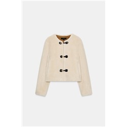 DOUBLE-FACED JACKET WITH TOGGLES