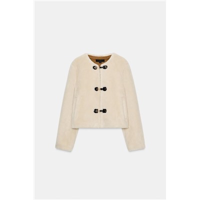 DOUBLE-FACED JACKET WITH TOGGLES