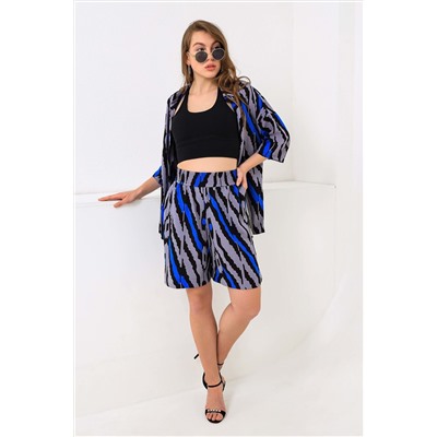 Костюм с шортами 1252 штапель НАТАЛИ #891637