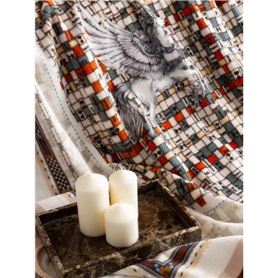 Нежный велюровый плед