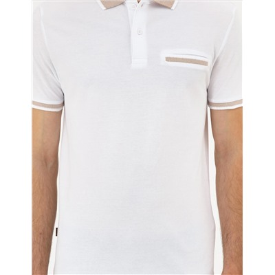 Beyaz Slim Fit Tişört