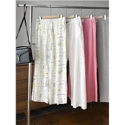 Лёгкие женские штаны из смесового льна Н*М