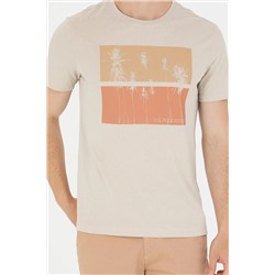 Erkek Taş Bisiklet Yaka Tişört