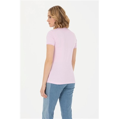 Kadın Manolya Basic Tişört