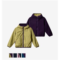 Двусторонняя куртка для мальчиков и девочек