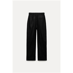 PANTALÓN RECTO CON LINO