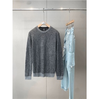 Мужской вязаный пуловер  ДКН*АЙ