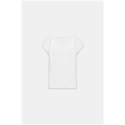 SQUARE NECK T-SHIRT