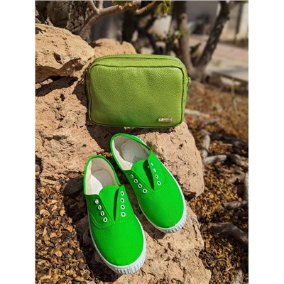 INGLESITA 60 fluor verde+Pelle 21-20 (370) manzana