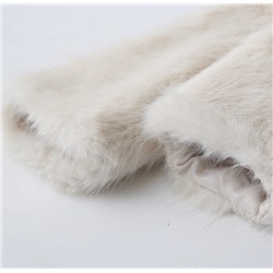 Женская свободная короткая зимняя куртка из искусственного меха