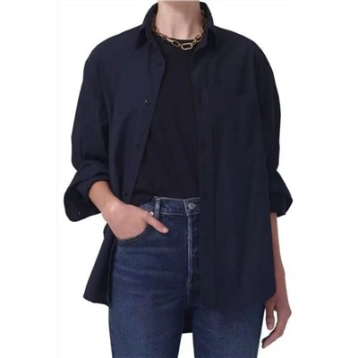 Женская повседневная свободная рубашка